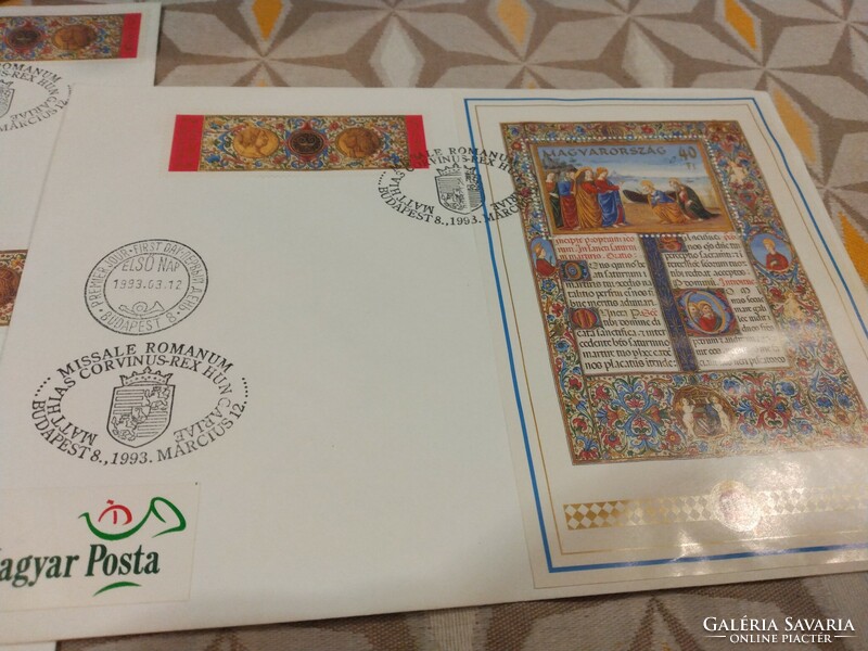 Missale romanum 1993 complete issued blocks, stamps, first day envelopes