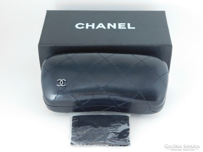 Chanel sunglasses/glasses hard case - cloth, case, card