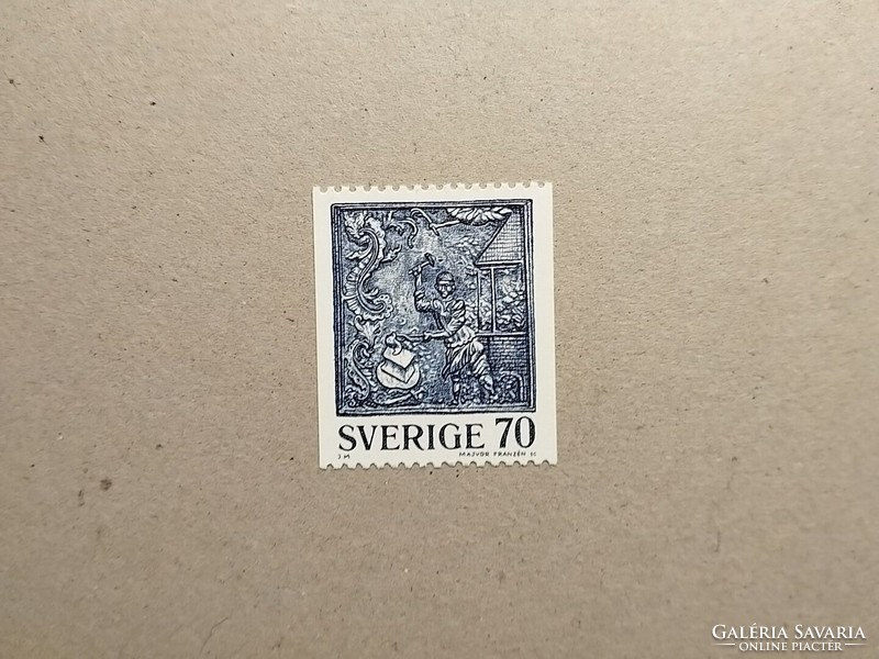 Svédország-Szakmák, foglalkozások, kovács 1977