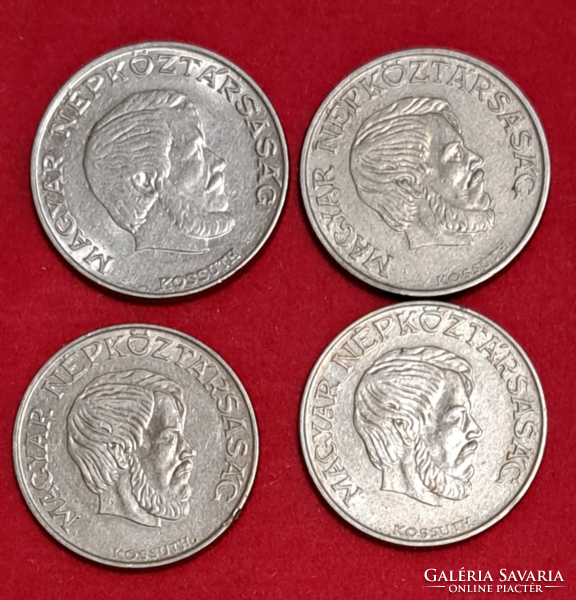 5 Forint Kossuth, 4 darab egyben (T-27)