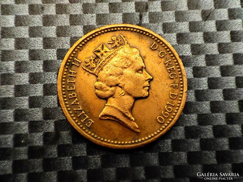 United Kingdom 1 pence, 1990