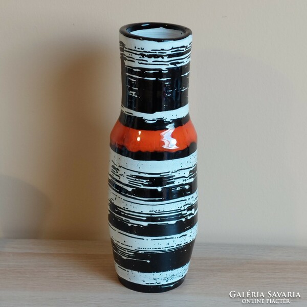 Illés sándor retro ceramic vase