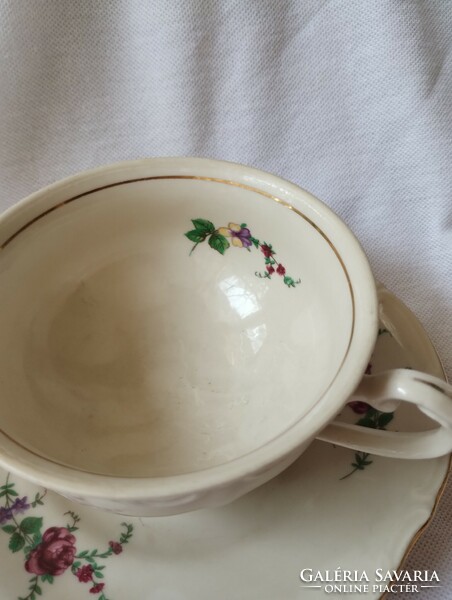 Vintage porcelain cups and saucers (two)