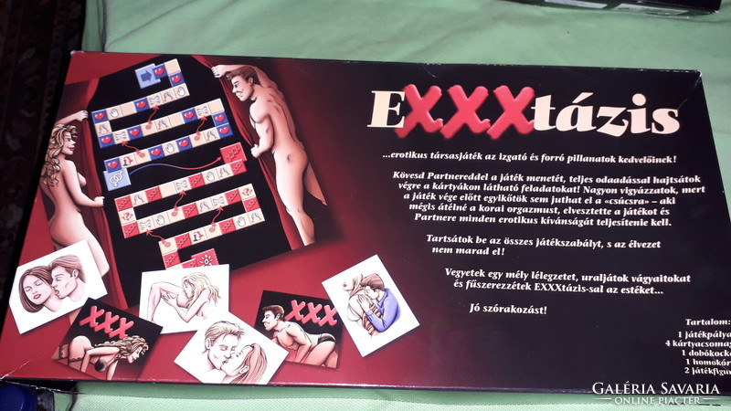 Retro board game for adults - exxxtasis in unplayed condition - now unobtainable according to the pictures