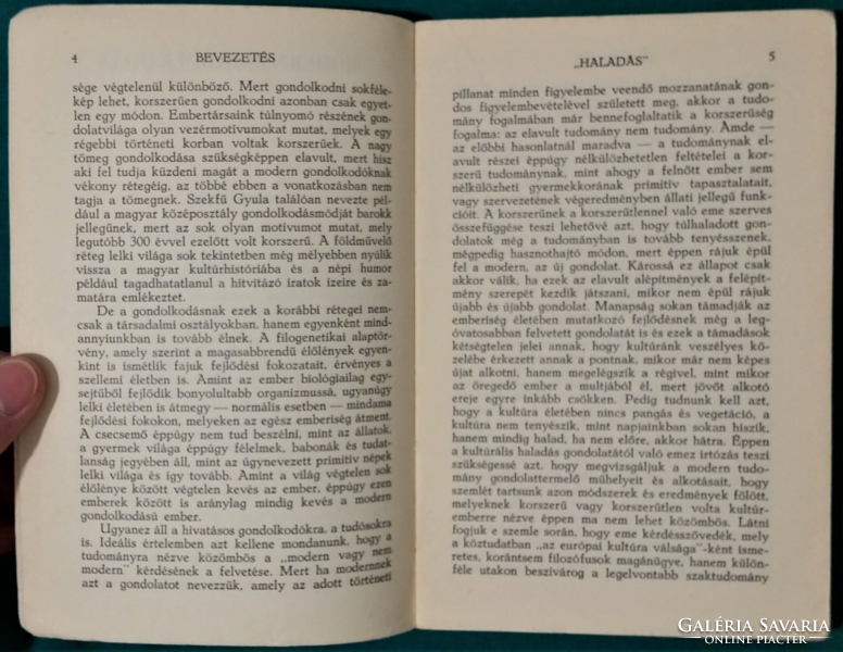 László Mátra: modern thinking - the small library of the Hungarian Review Society - 1938 - philosophy