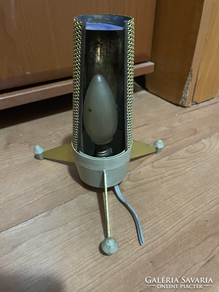 Space age rocket mood lamp from the 60s