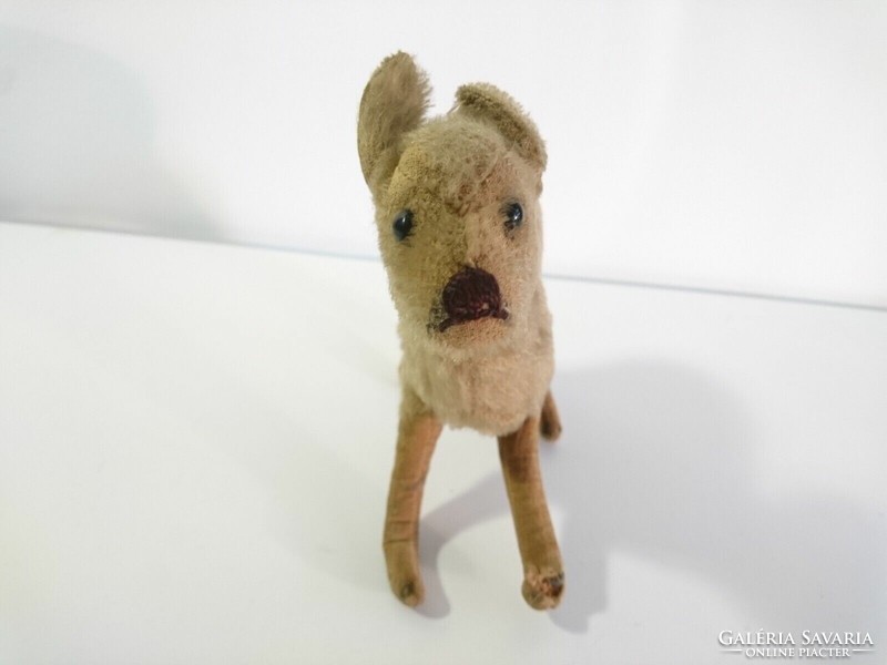 Vintage steiff bambi doe mohair stuffed animal from the 1930s