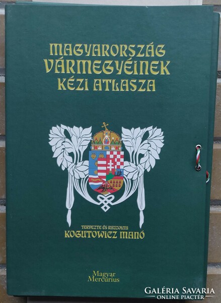 Kogutowicz Manó: Magyarország vármegyéinek kézi atlasza