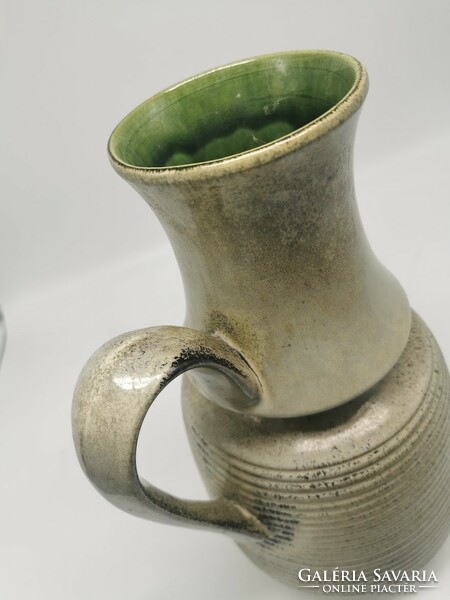 Large retro vase, west germany bay ceramic 36 cm