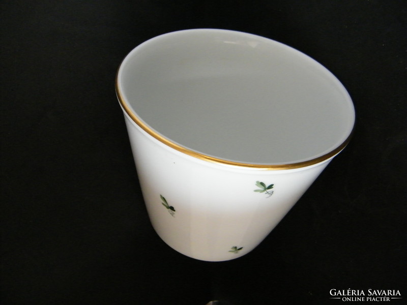 Augarten Viennese clover patterned porcelain bowl