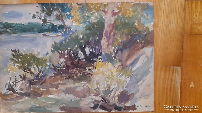 Laszlo Vinkler. Impressionist landscape