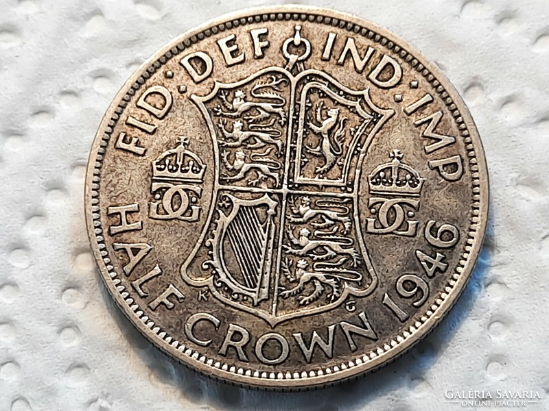 United Kingdom half crown 1946.