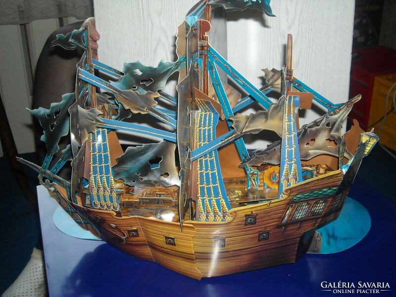 Bookable 3d pirate ship