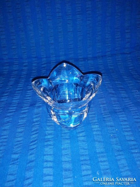 Glass candle holder, candle holder (a7)