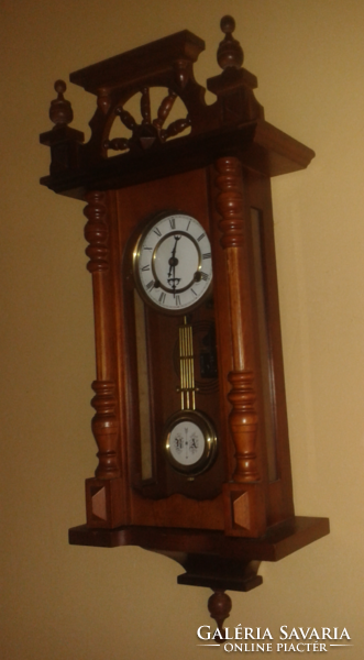 Antique old German wall clock