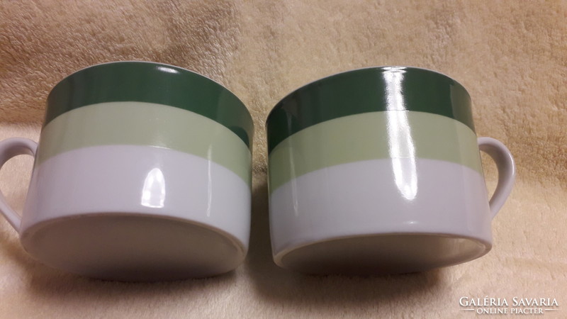 Retro tea cup, green, coffee