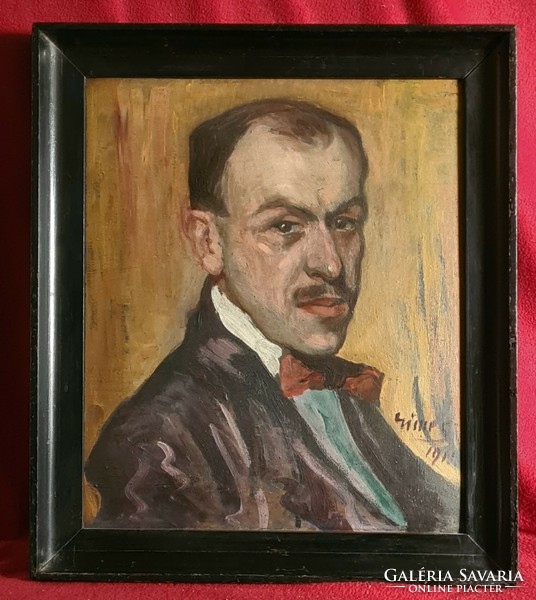 Lajos Gimes (1886 - 1945): portrait 1911