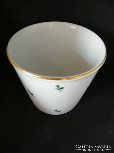 Augarten Viennese clover patterned porcelain bowl