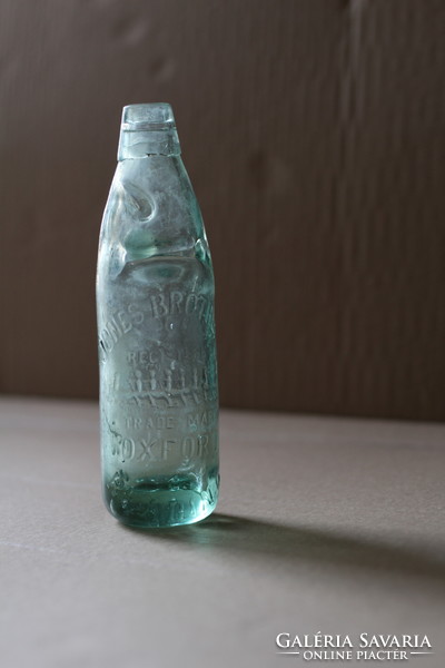 Antik brit feliratos Codd üveg