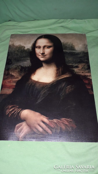 2012.Leonardo da Vinci - MONA LISA nagyon szép nyomat kép	35 cm x 26 cm a képek szerint IMP KIADÓ