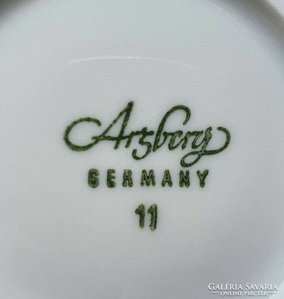 Arzberg német porcelán szószos mártásos tál kiöntő kínáló hagyma minta