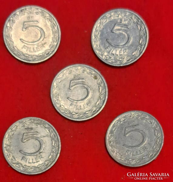 5 pieces 5 pence 1959 (1512)