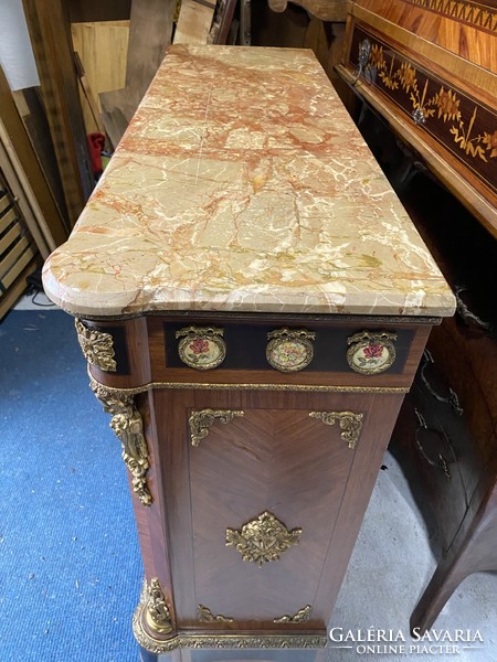 Dresser with marble top