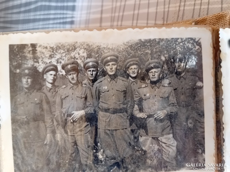 Old military photo album