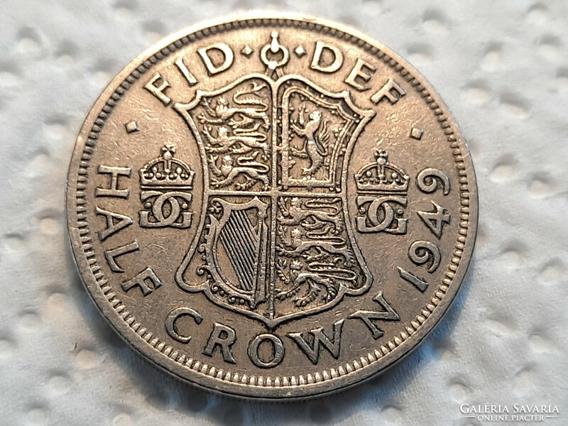 United Kingdom half crown 1949.