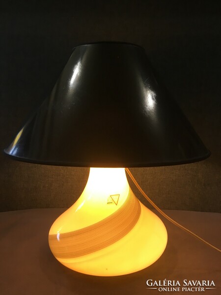 Murano barbini glass table lamp!! 60 cm!!!