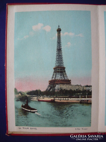 Antik fotóalbum Párizsról