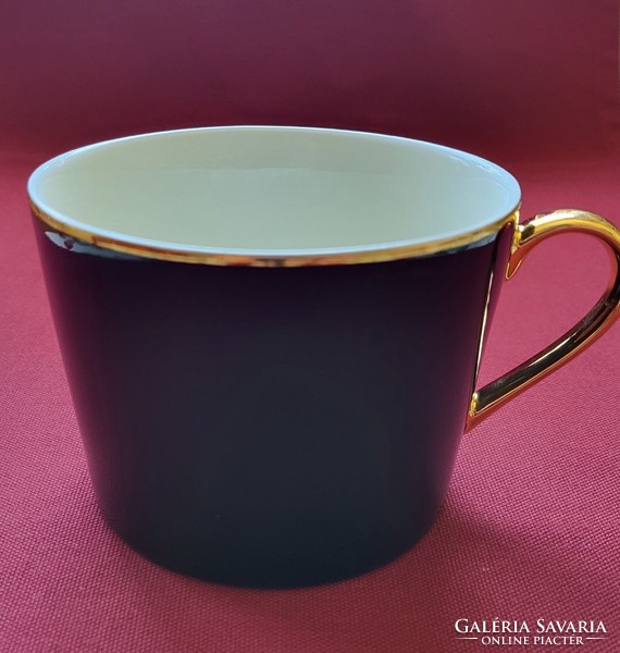 H&M fekete arany porcelán bögre csésze