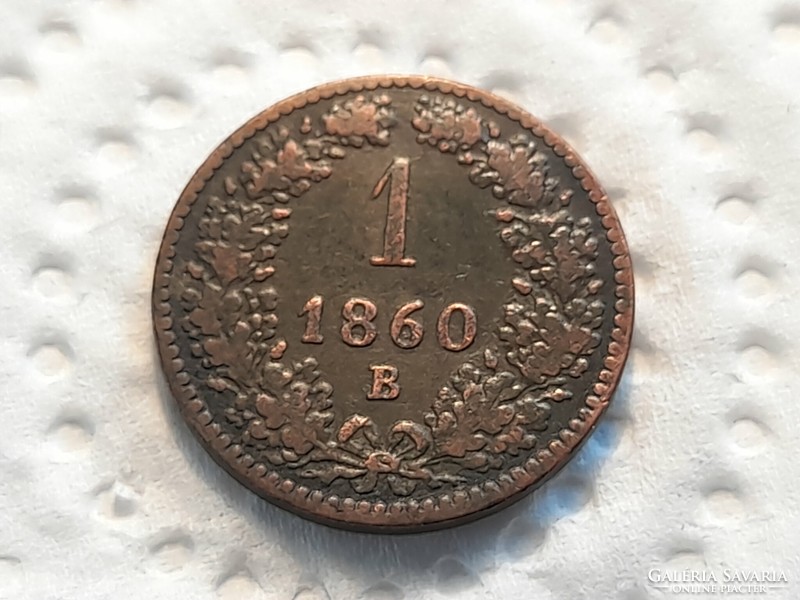 1 Krajcár 1860 B.