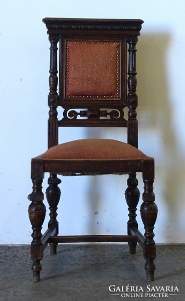 1Q587 Antik ónémet támlás szék