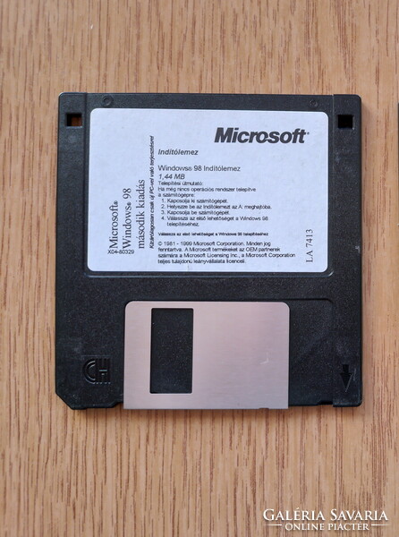 Microsoft Windows 98 Floppy indítólemez