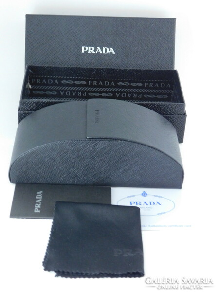 Prada sunglasses/glasses hard case - cloth, case, card