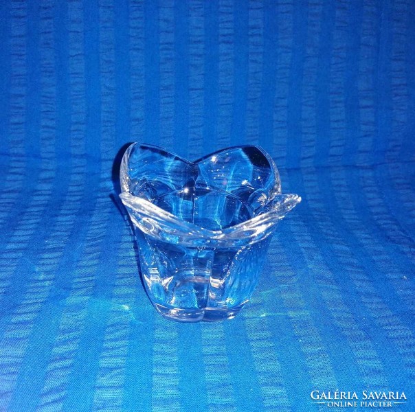 Glass candle holder, candle holder (a7)