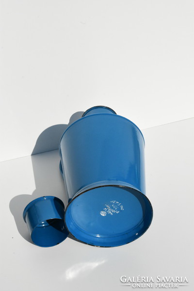 Jászkisér enameled jug 7 litres, Cegléd jug, bowl, bowl dishware, dishware