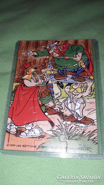 Retro collectible kinder surprise mini puzzle - asterix - in collector's case - 10x7cm according to the pictures 2.