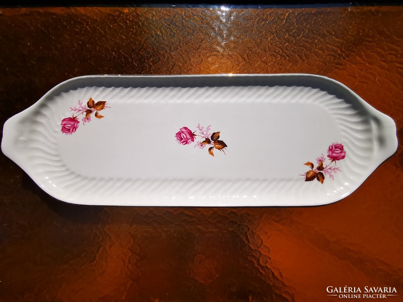 Pink serving tray, granite