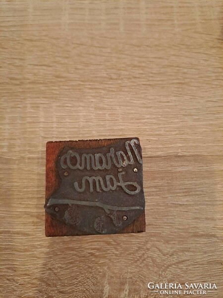 Antik fém keksz-/ csokoládéforma