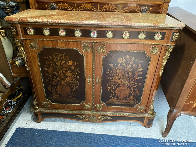 Dresser with marble top