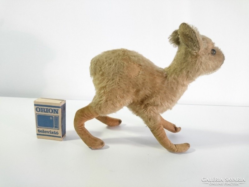 Vintage steiff bambi doe mohair stuffed animal from the 1930s