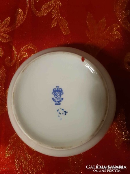 Retro Alföldi porcelán bonbonier MHSZ 25 - Nagyon ritka