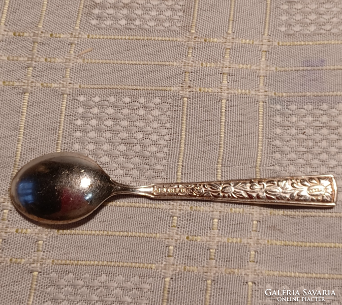 10 silver-plated Swedish mocha spoons. Alp.