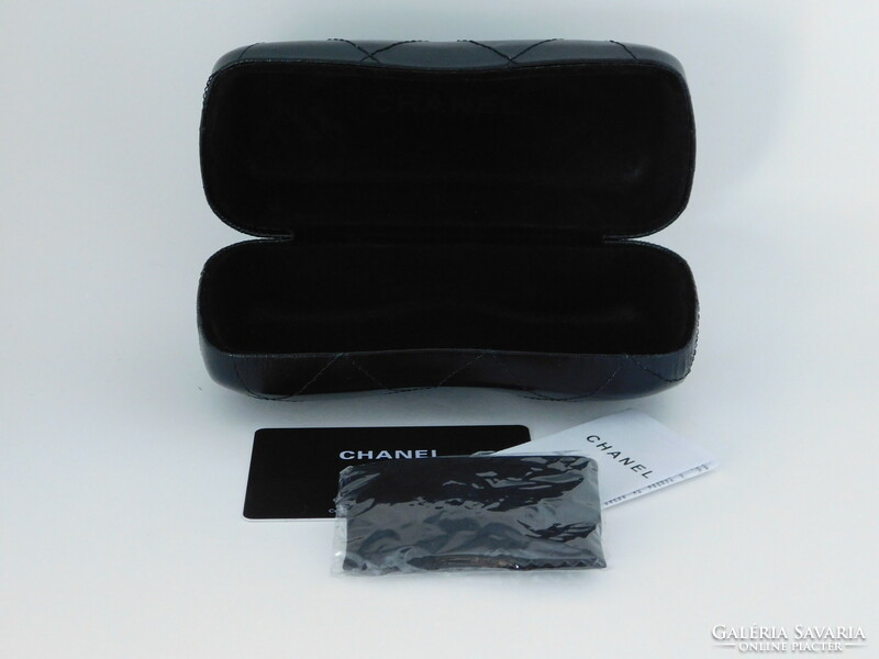 Chanel sunglasses/glasses hard case - cloth, case, card