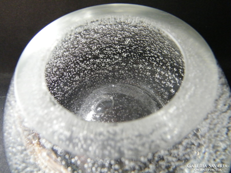 Buborékos olajlámpa üveg