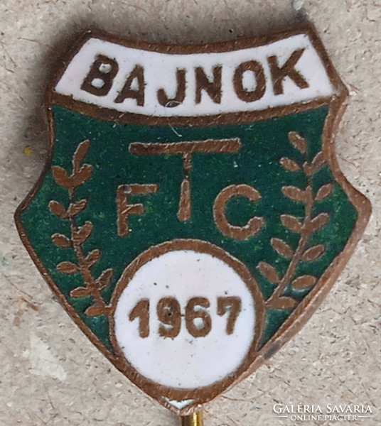 Fradi ftc Ferencváros tournament club champion 1967 sports badge