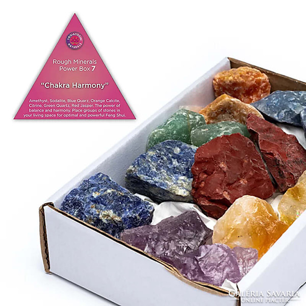 7 Chakra harmonizing minerals in one package