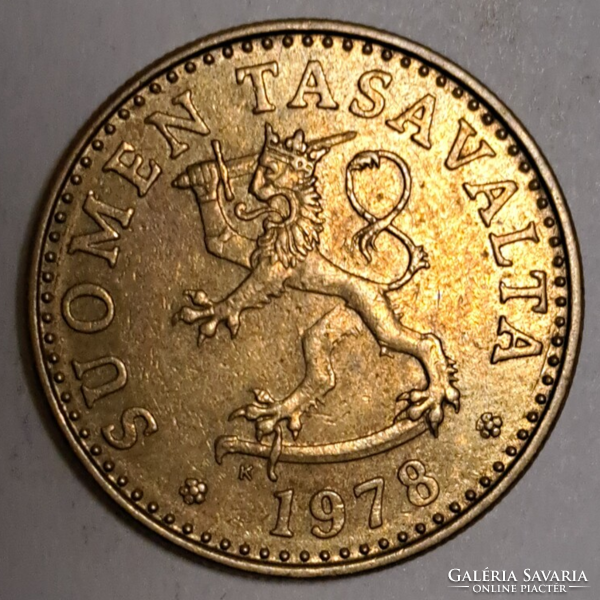 Finland (suomi) 6 types of coins in one (t-45)